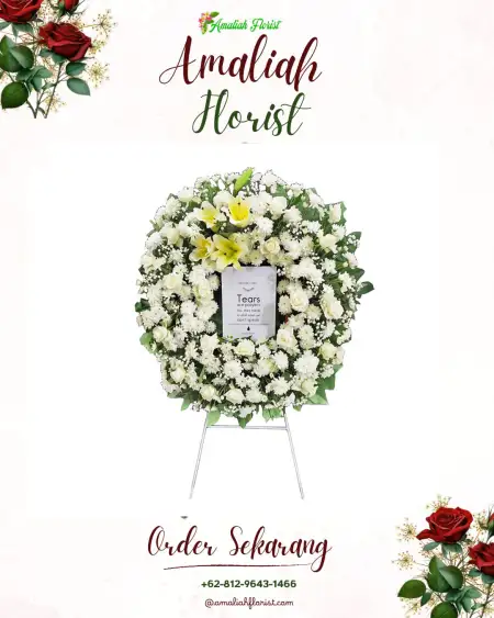 Krans Bunga Duka Loram Wetan